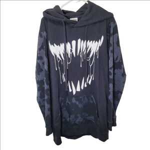 Marvel Venom Her Universize Oversized Longline Graphic Hoodie